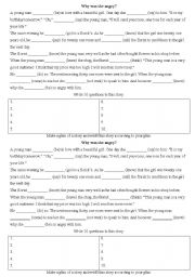 English Worksheet: reading, past simple