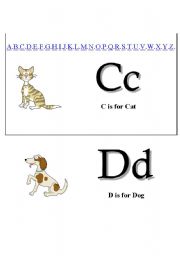 English Worksheet: alphabet