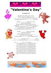 English Worksheet: On a Valentines Day