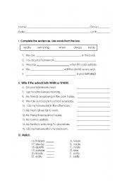 English worksheet: Verb Agreement exercise