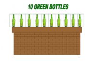 10 green bottles song and activity