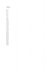 English Worksheet: Australia quiz solution