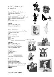 English Worksheet: SONG - Professions / Jobs