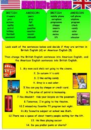 BRITISH OR AMERICAN ENGLISH?