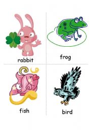 English Worksheet: animals