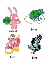 English worksheet: animals