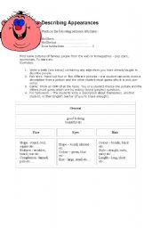 English Worksheet: Excercise 1