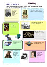 English Worksheet: The cinema