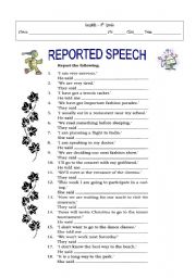 reported speech