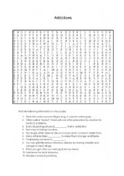 English Worksheet: wordsearch