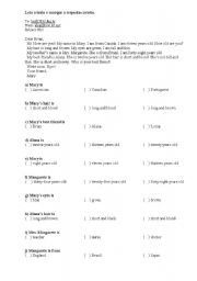 English worksheet: Interpretao de texto