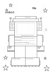 English Worksheet: ME ROBOT