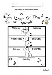 Days of the week