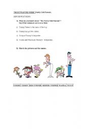 English worksheet: Fairly Odd Parents 