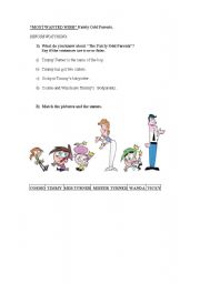 English Worksheet: Fairly Odd Parents 