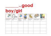 English Worksheet: Reinforcing good attitudes
