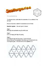 Scattergories (20 sided-die)