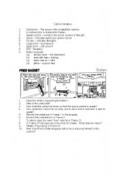 English Worksheet: Cartoon Analysis - Introduction