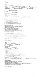 English Worksheet: Rich girl