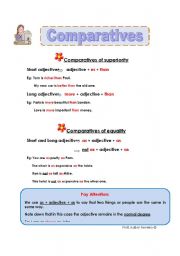 Comparatives of superiority and equality - transparency