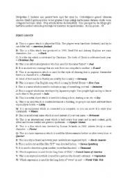 English Worksheet: passive-game