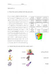 Carnival worksheet