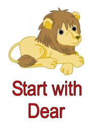 English Worksheet: Leon the letter lion 3