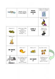 English worksheet: Board game