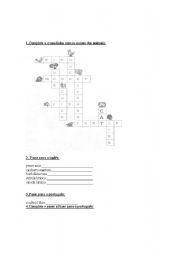 English Worksheet: Animals