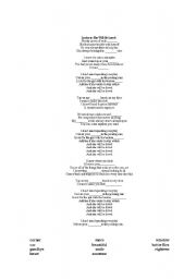 English Worksheet: Maroon 5-She will be loved