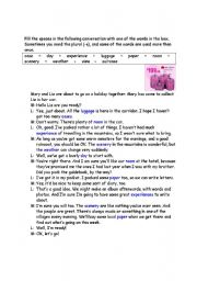 English Worksheet: Countables - Uncountables