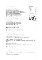 English Worksheet: dialogues