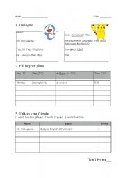 English worksheet: Phone Conversation