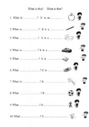 English Worksheet: sheet