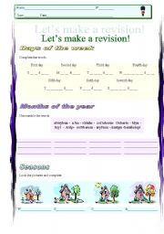 Lets make a revision