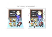 English worksheet: in a messy classroom