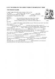 English worksheet: simple past