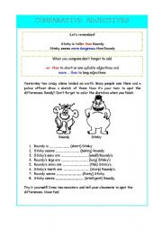 English Worksheet: Funny Aliens