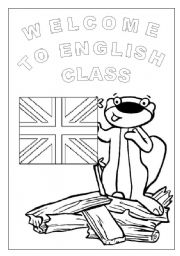 English Worksheet: Welcome to Engliah class