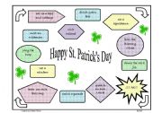 English Worksheet: Happy St. Patricks Day GAME