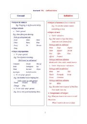 English Worksheet: Gerund vs Infinitive