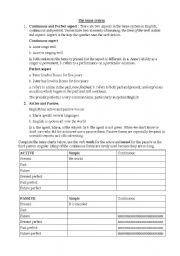 English Worksheet: grammar revision