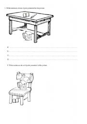 English worksheet: Prepositions