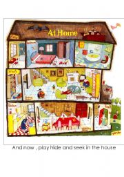 English Worksheet: At home