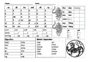 English Worksheet: Phonic Worksheet