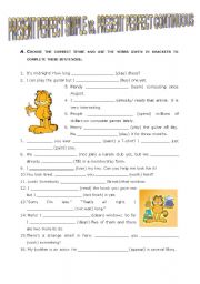 English Worksheet: Present Perfect Simple vs. Present Perfect Continuous