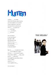 Idioms and Colloquial Speech: The Killers - Human