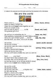 We are the world
