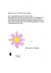 English worksheet: An addition