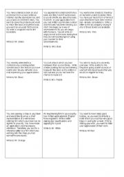 English Worksheet: Letter Topics